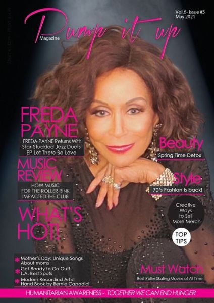 Cover for Anissa Boudjaoui · Pump it up magazine - Freda Payne (Paperback Book) (2021)