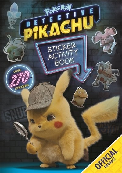 Cover for Pokemon · Detective Pikachu Sticker Activity Book: Official Pokemon - Pokemon (Paperback Book) (2019)