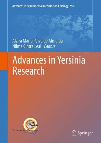 Cover for Alzira Maria Paiva De Almeida · Advances in Yersinia Research - Advances in Experimental Medicine and Biology (Innbunden bok) [2012 edition] (2012)