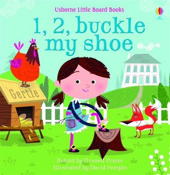 Cover for Russell Punter · 1, 2, Buckle My Shoe - Little Board Books (Kartongbok) (2020)