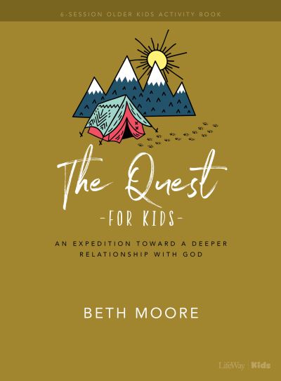 Cover for Beth Moore · The Quest Older Kids Activity Book (Paperback Book) (2018)