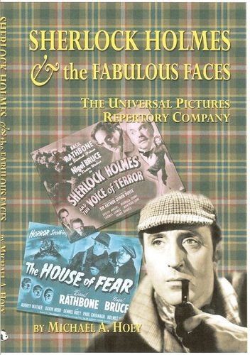Cover for Michael a Hoey · Sherlock Holmes &amp; the Fabulousfaces - the Universal Pictures Repertory Company (Paperback Book) (2011)