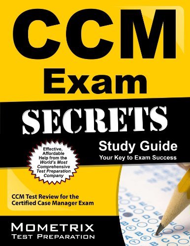 Cover for Ccm Exam Secrets Test Prep Team · Ccm Exam Secrets Study Guide: Ccm Test Review for the Certified Case Manager Exam (Pocketbok) [1 Pap / Psc edition] (2023)