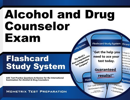 Cover for Adc Exam Secrets Test Prep Team · Alcohol and Drug Counselor Exam Flashcard Study System: Adc Test Practice Questions &amp; Review for the International Examination for Alcohol &amp; Drug Counselors (Cards) (Pocketbok) (2023)