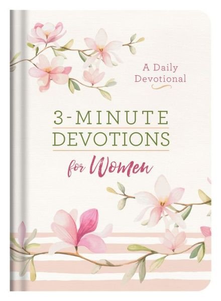 Cover for Compiled By Barbour Staff · 3-Minute Devotions for Women (Hardcover Book) (2018)