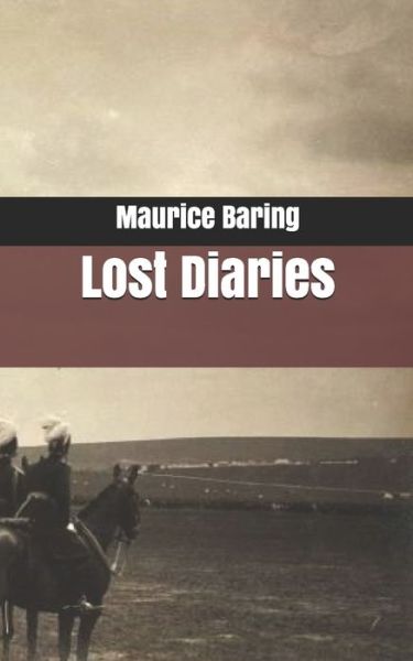 Cover for Maurice Baring · Lost Diaries (Paperback Book) (2019)