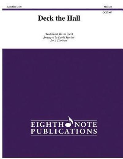 Cover for David Marlatt · Deck the Hall (Sheet music) (2017)