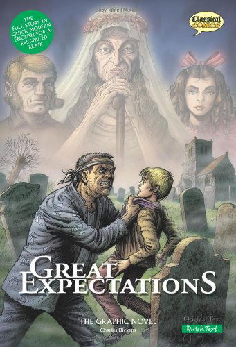 Cover for Charles Dickens · Great Expectations The Graphic Novel: Quick Text (Paperback Book) (2009)