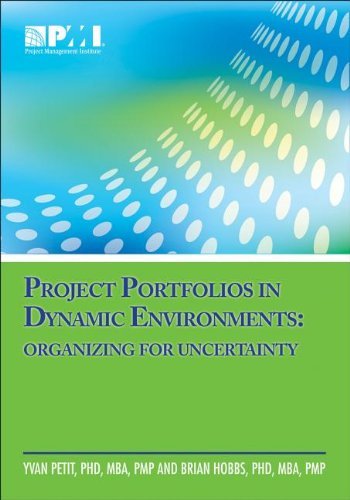 Cover for Project Management Institute · Project portfolios in dynamic environments: organising for uncertainty (Pocketbok) (2012)