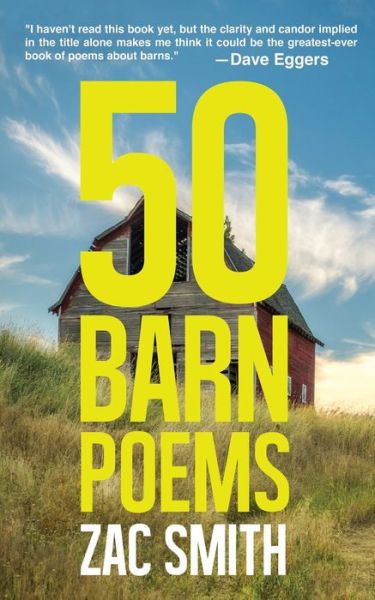 Cover for Zac Smith · 50 Barn Poems (Paperback Book) (2020)