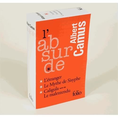 Cover for Albert Camus · L'absurde. Coffret 3 vols: L'etranger, Le mythe de Sisyphe, Caligula (Taschenbuch) (2013)