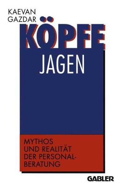 Cover for K Gazdar · Kopfe Jagen (Paperback Book) [Softcover reprint of the original 1st ed. 1992 edition] (2012)