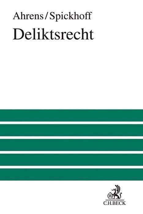Cover for Ahrens · Deliktsrecht (N/A)