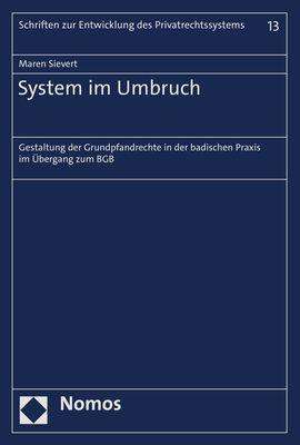 Cover for Sievert · System im Umbruch (N/A) (2021)