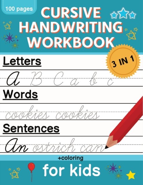 Cover for Norris Skeldon · Cursive Handwriting Workbook for Kids (Taschenbuch) (2022)