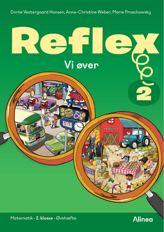 Cover for Anne-Christine Weber; Dorte V. Hansen; Marie Proschowsky · Reflex: Reflex 2, Øvehæfte (Sewn Spine Book) [1st edition] (2023)