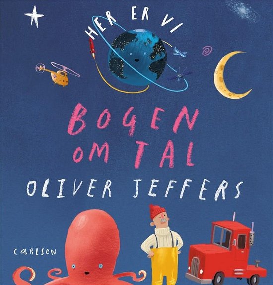 Cover for Oliver Jeffers · Bogen om tal (Cardboard Book) [1.º edición] (2022)
