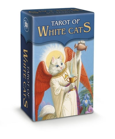 Cover for Baraldi, Severino (Severino Baraldi) · Tarot of White Cats - Mini Tarot (Flashcards) [New edition] (2020)