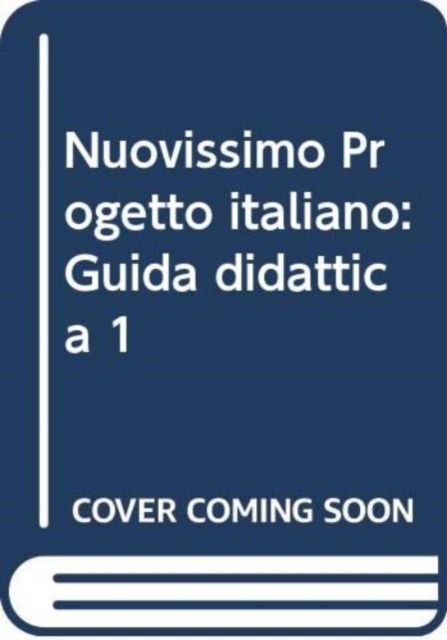 Cover for Telis Marin · Nuovissimo Progetto italiano: Guida didattica 1 (Paperback Book) (2022)