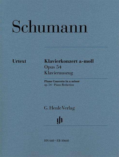Klav.-konz.a,op.54,KA.HN660 - R. Schumann - Boeken - SCHOTT & CO - 9790201806600 - 6 april 2018