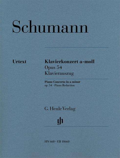 Klav.-konz.a,op.54,KA.HN660 - R. Schumann - Boeken - SCHOTT & CO - 9790201806600 - 6 april 2018