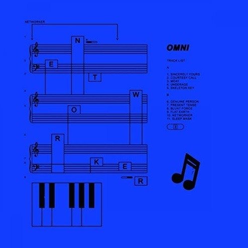 Cover for Omni · Networker (Ocean Blue Vinyl) (LP) [Coloured edition] (2019)