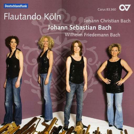 Cover for Bach,j.s. / Bach,w.f. / Flautando Koln · Music for Recorder Ensemble (CD) (2011)