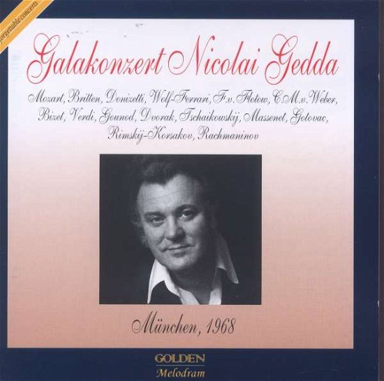 Cover for Nicolai Gedda · Galakonzert Gedda-munchen 1968 (CD) (2002)