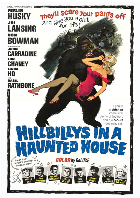 Hillbilly's in a Haunted House - Feature Film - Movies - CHEEZY - 0827421034601 - May 28, 2021