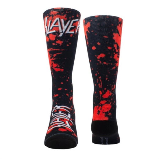 Cover for Slayer · Slayer Blood Splatter Socks (One Size) (Klær) (2024)