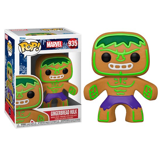 Holiday- Hulk - Funko Pop! Marvel: - Merchandise - FUNKO UK LTD - 0889698506601 - December 22, 2021