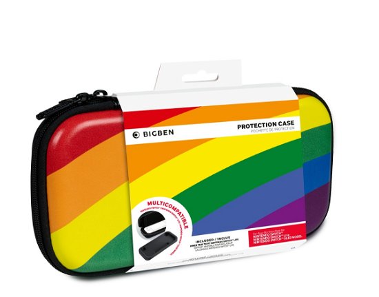 Cover for Nintendo Switch Beschermhoes · Nintendo Switch Beschermhoes - Regenboog (Toys)