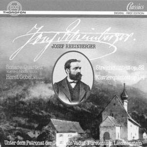 Cover for Rheinberger / Sonare Quartett · Quintette (CD) (1989)