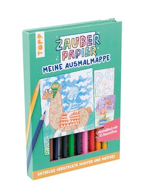 Cover for Pautner:zauberpapier · Meine Ausmalmapp (MERCH)