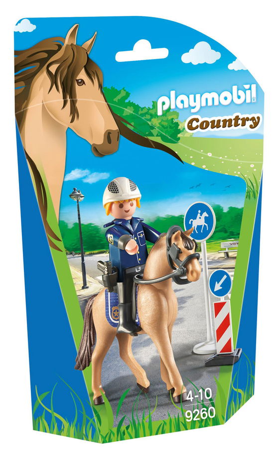 Cover for Playmobil · 9260 - Country - Berittener Polizist (Leketøy) (2017)