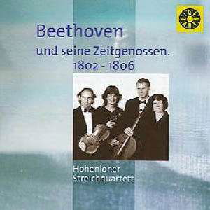 Cover for Hohenloher Streichquartett · Beethoven Und Seine Zeitgenoss (CD)