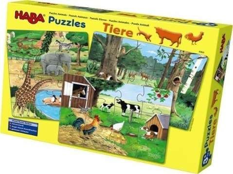 Cover for Speelgoed | Wooden Toys · Tiere (Kinderpuzzle)4960 (Bog)