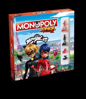 Monopoly Junior Miraculous - Winning Moves - Jogo de tabuleiro - Winning Moves - 4035576045601 - 6 de agosto de 2019