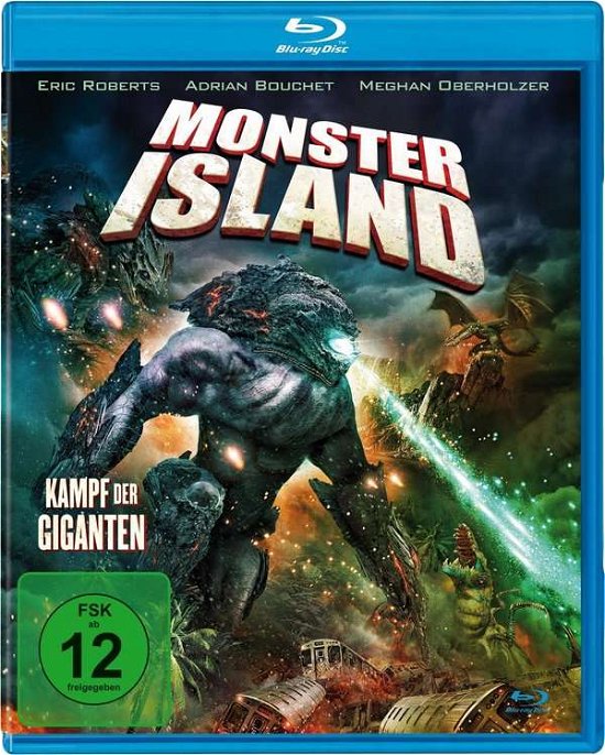 Cover for Eric Roberts · Monster Island (Blu-ray) (2024)