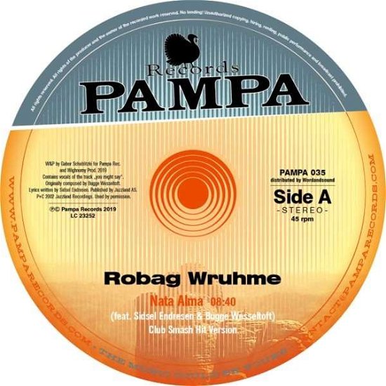 Cover for Robag Wruhme · Nata Alma / Venq Tolep (LP) [EP edition] (2019)
