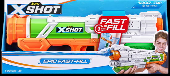 Cover for Zuru · ZURU Wasserpistole XSHOT Epic Fast Fill mehrfarbi (Spielzeug)