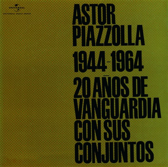Cover for Astor Piazzolla · Astor Piazzolla 1944-1964: Veinte Anos De (CD) [Japan Import edition] (2021)