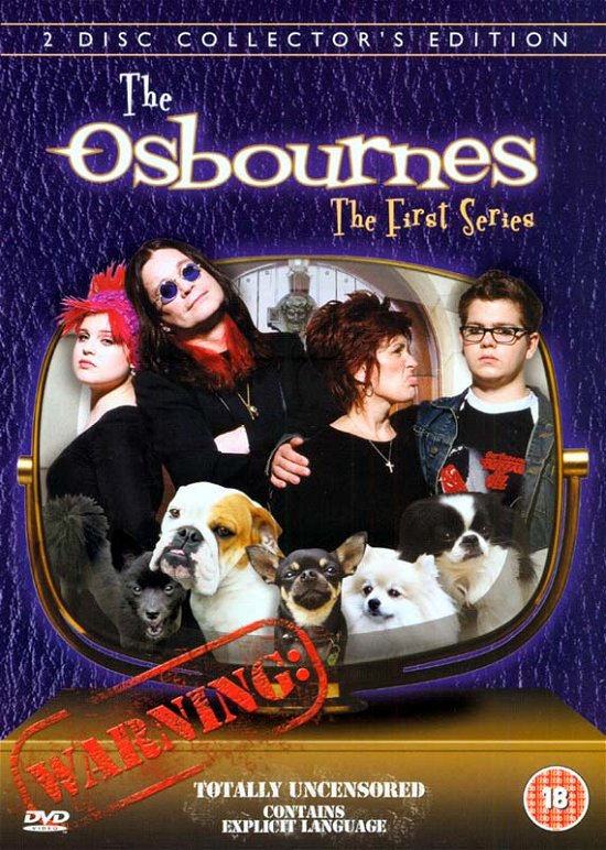 Cover for Osbournes · Familien Osbourne - sæson 1 (2002) [DVD IMPORT - UDEN DK TEKST] (DVD) (2024)