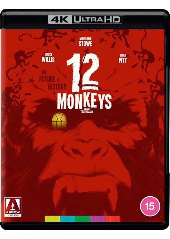 12 Monkeys - Terry Gilliam - Películas - ARROW VIDEO - 5027035023601 - 25 de abril de 2022