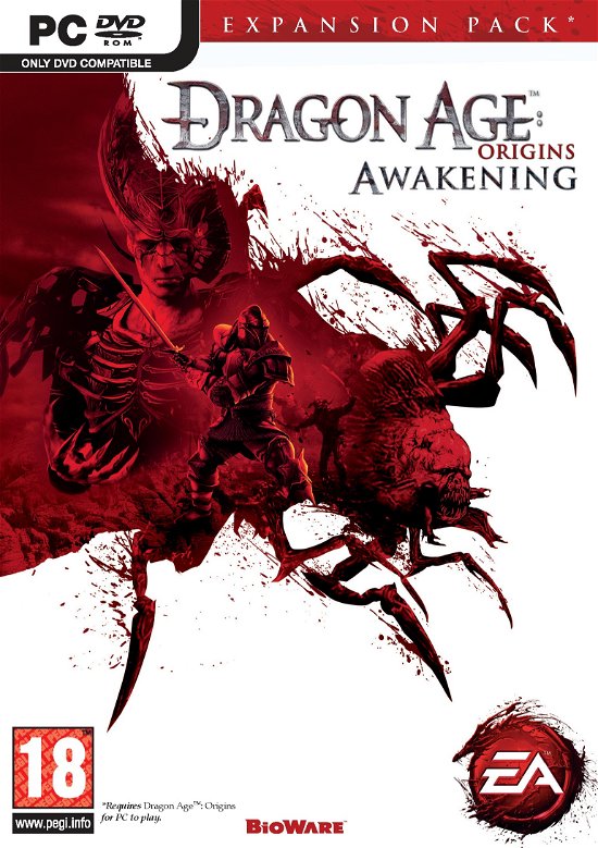 Cover for Spil-pc · Dragon Age: Origins Awakening (-) (PC) (2010)