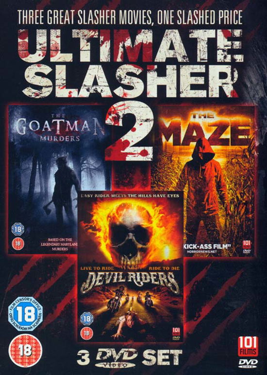 Cover for Ultimate Slasher Box Set II Triple Disc Set (DVD) (2018)