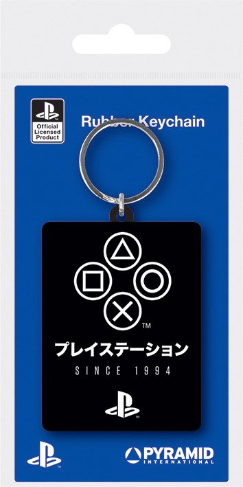 Cover for Playstation: Pyramid · Since 1994 Rubber Keychain (Portachiavi Gomma) (MERCH) (2020)