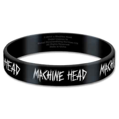 Machine Head Gummy Wristband: Logo - Machine Head - Marchandise - Unlicensed - 5055295389601 - 