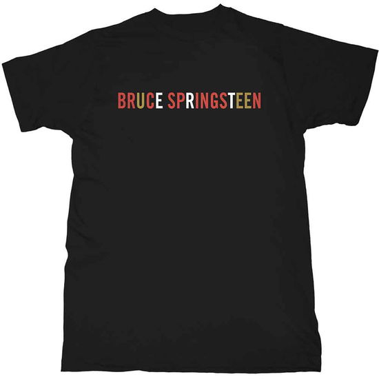 Bruce Springsteen Unisex T-Shirt: Logo - Bruce Springsteen - Marchandise -  - 5056012026601 - 