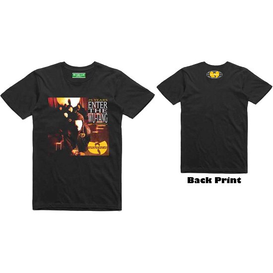 Wu-Tang Clan Unisex Tee: Enter The Wu-Tang (Ex Tour / Back Print) - Wu-Tang Clan - Merchandise -  - 5056170689601 - 